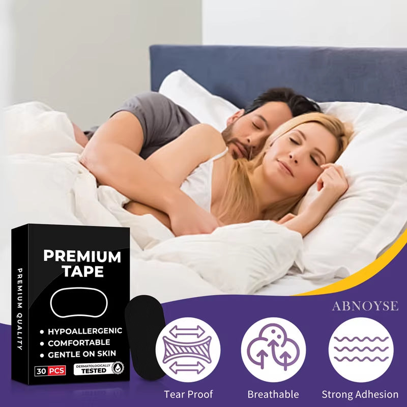 30/60Pcs Mouth Tape Sleeping Keep Mouth Close Prevent Snoring Gentle Sleep Strip for Home Travel Mouth Tape Mouth Tape