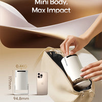 Projector 4K 1080P Supported with Wifi and Bluetooth, Portable Mini Projector, 180° Rotatable Home Theater, Compatible for Laptop, PC, Smartphone